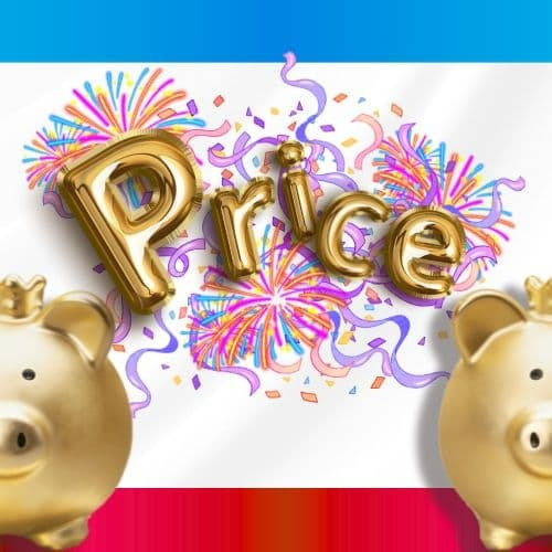 中央区勝どき・月島・豊洲のチアダンス教室料金表。キッズ・ジュニアクラス月謝6,000円。入会金割引や体験レッスン50％OFFキャンペーン、キャッシュレス決済対応の案内